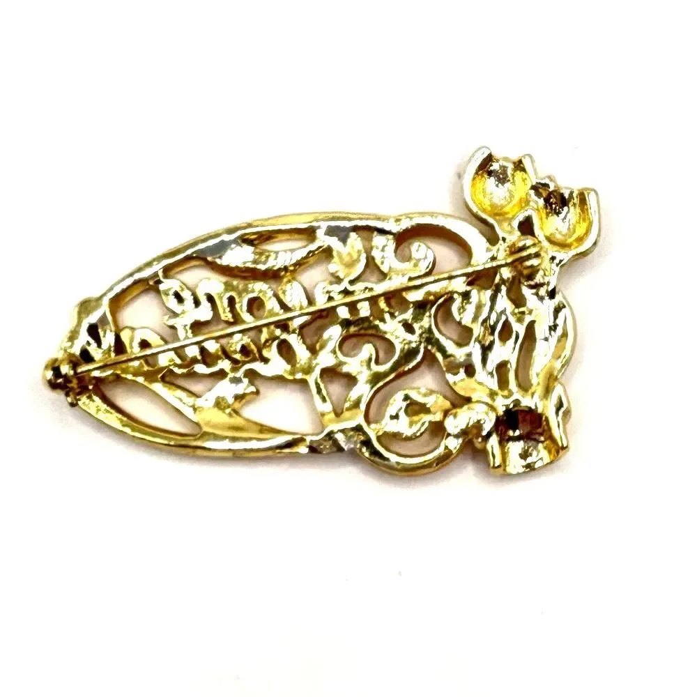 Danecraft Gold 'Someone Special' Brooch